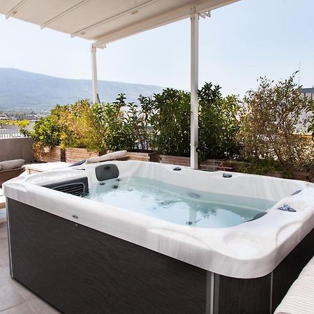 شقة أثينا  في Gorgeous Penthouse With Private Jacuzzi And Amazing View! المظهر الخارجي الصورة