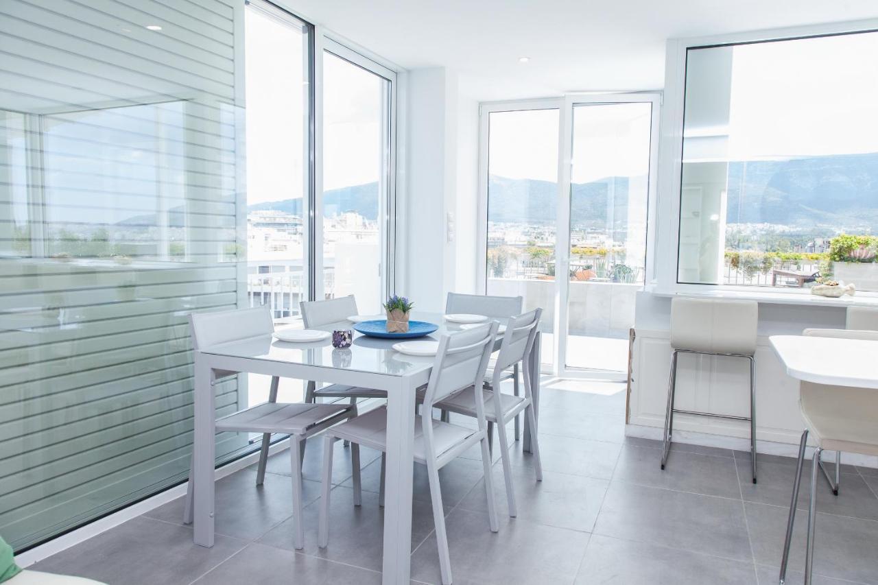 شقة أثينا  في Gorgeous Penthouse With Private Jacuzzi And Amazing View! المظهر الخارجي الصورة