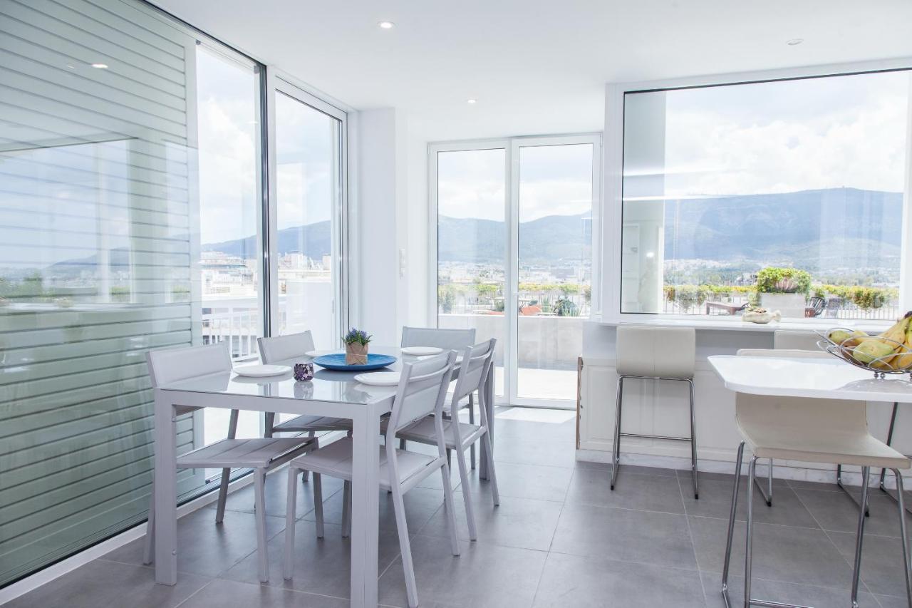 شقة أثينا  في Gorgeous Penthouse With Private Jacuzzi And Amazing View! المظهر الخارجي الصورة