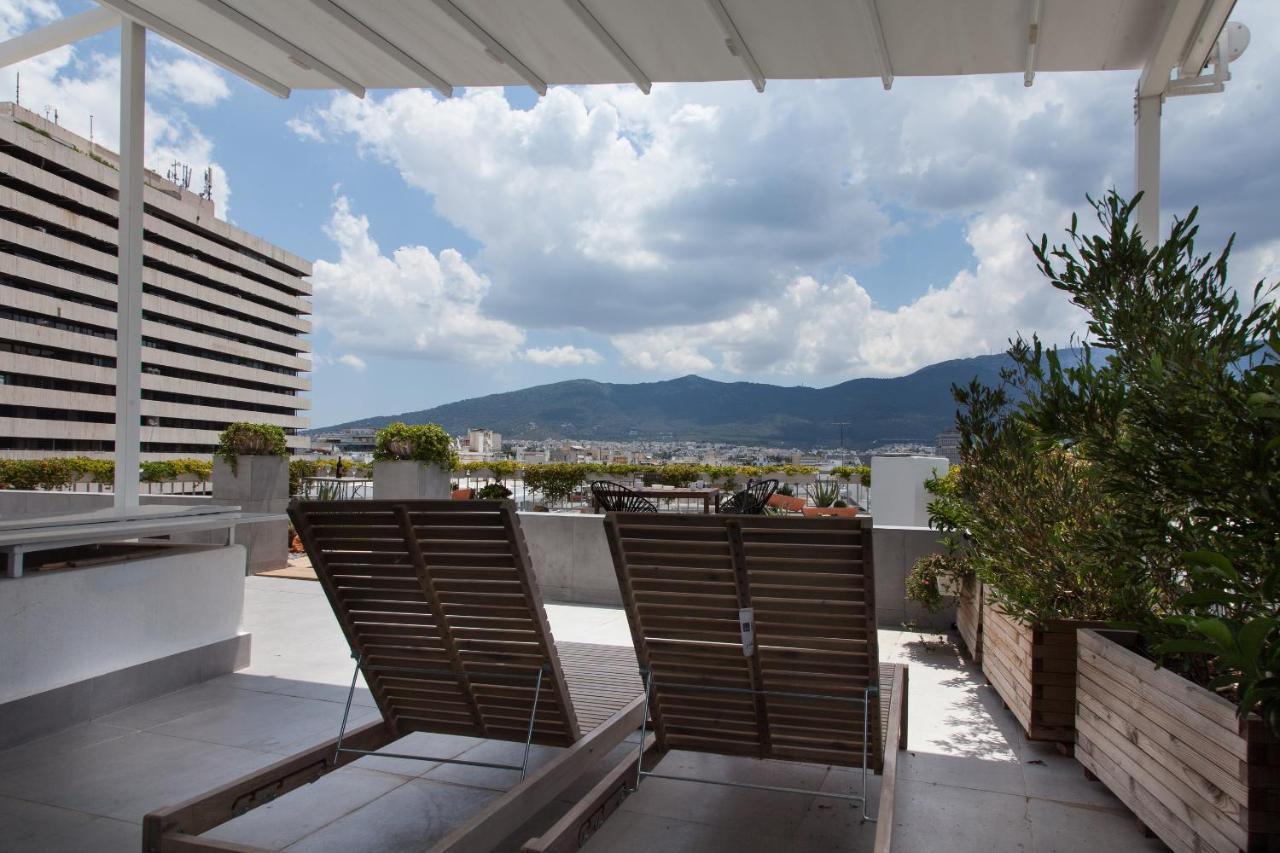 شقة أثينا  في Gorgeous Penthouse With Private Jacuzzi And Amazing View! المظهر الخارجي الصورة