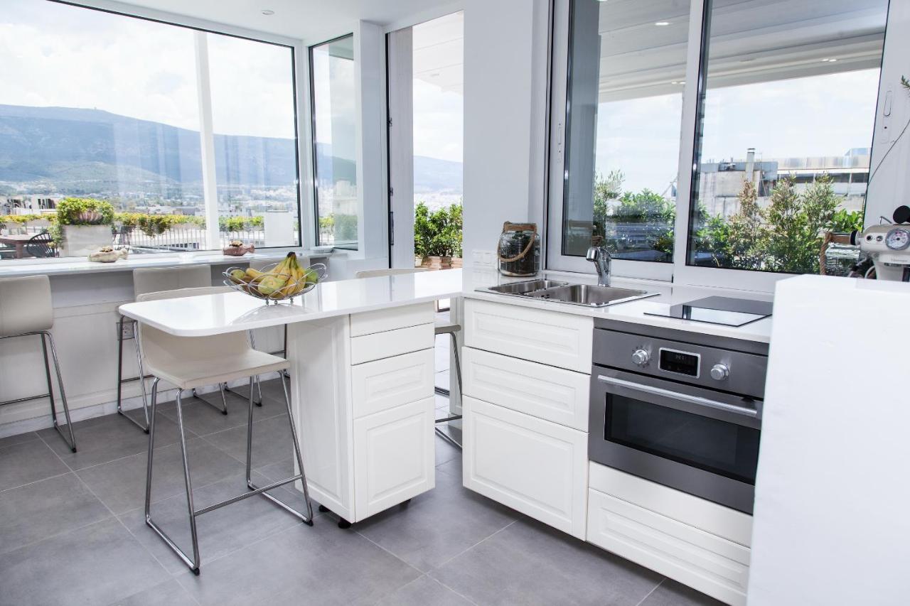 شقة أثينا  في Gorgeous Penthouse With Private Jacuzzi And Amazing View! المظهر الخارجي الصورة