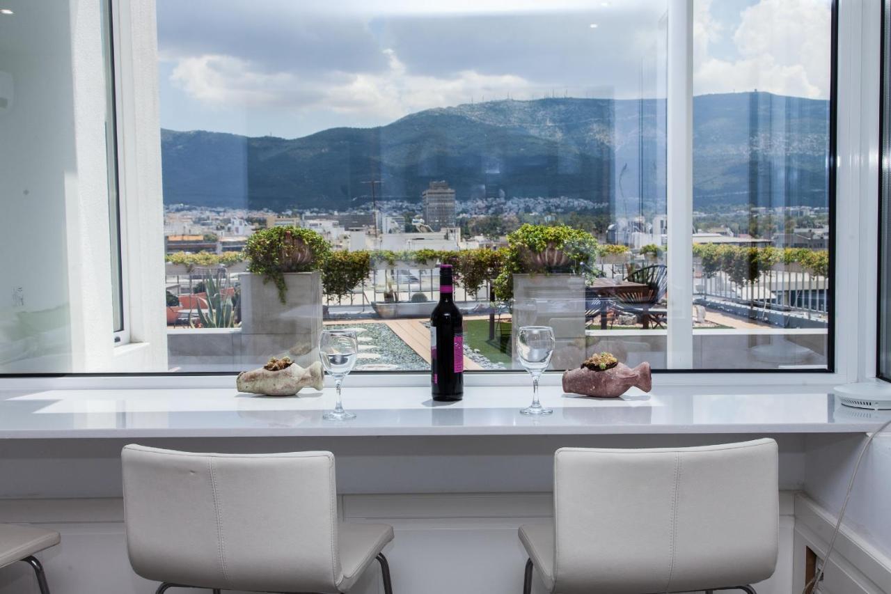 شقة أثينا  في Gorgeous Penthouse With Private Jacuzzi And Amazing View! المظهر الخارجي الصورة